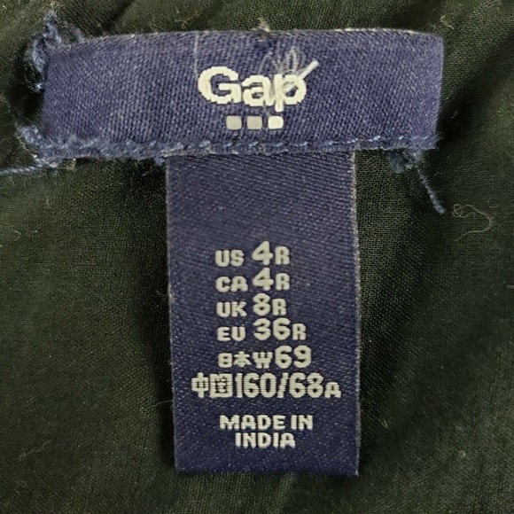 Gap Aztec Print Mini Skirt Size 4 Black & Cream - Picture 6 of 10